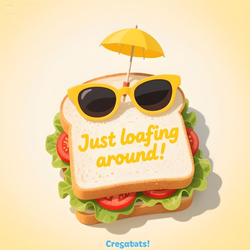 Screenshot displaying a collection of sandwich puns, highlighting clever and funny wordplay about sandwiches.